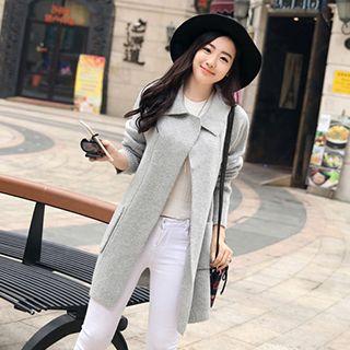 Lapel Knit Jacket