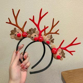 Christmas Deer Hair Band ( Various Designs )