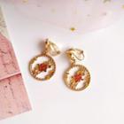 Chinese Character Drop Earring