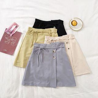 Irregular High-waist Skirt