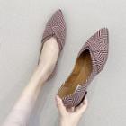 Patterned Pointy Flats
