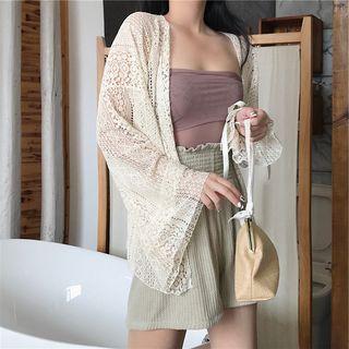Lace Light Jacket As Shown In Figure - One Size