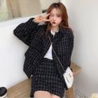 Tweed Jacket / Tweed Skirt