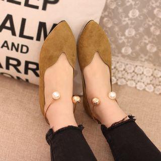 Bead Ankle Flats