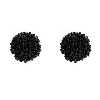 Bead Round Earring