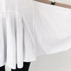 Godet-hem Flare Tank Top
