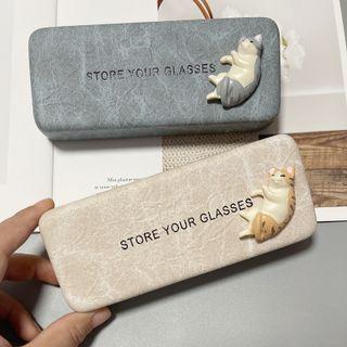 Cat Eyeglasses Case