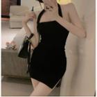 One Strap Mini Dress