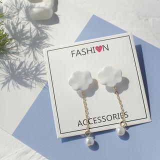 Cloud Earring / Clip-on Earring