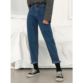High-waist Baggy-fit Jeans