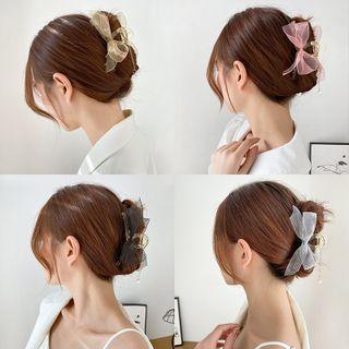 Ribbon Mesh Hair Clamp