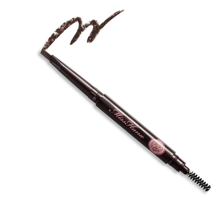 Miss Hana - Lasting Eyebrow Pencil (#01 Dark Brown) 0.3g