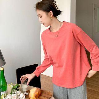 Loungewear Set: Plain T-shirt + Sweatpants