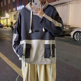 Two Tone Cargo Hoodie
