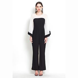 Color-block Jumpsuit