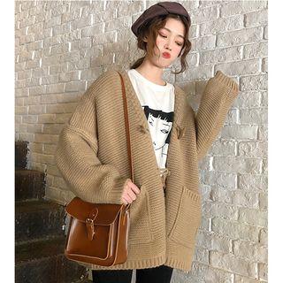 Toggle Cardigan As Shown In Figure - One Size