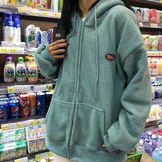 Fleece Hood Zip Jacket / Vest