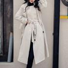 Mock Two-piece Coatdress