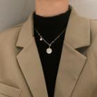 Coin Chain Necklace Gold - One Size