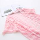 Striped Short-sleeve Light Jacket