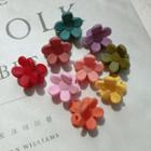 Flower Mini Hair Clip 9pcs Multicolor - 9pcs