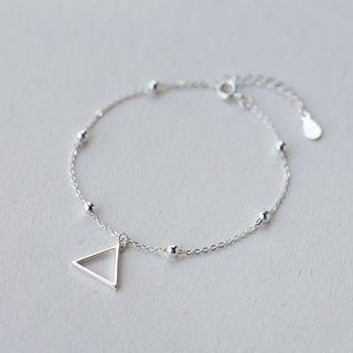 925 Sterling Silver Triangle Bracelet
