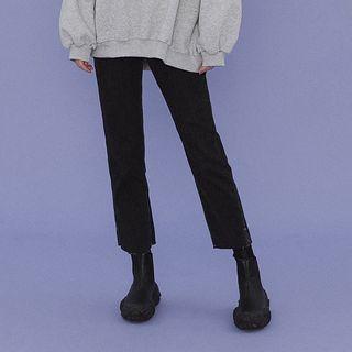 Stitch Straight-leg Jeans