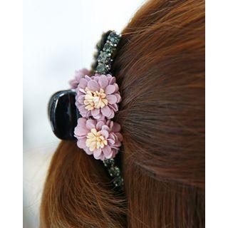 Rhinestone Corsage Hair Clamp