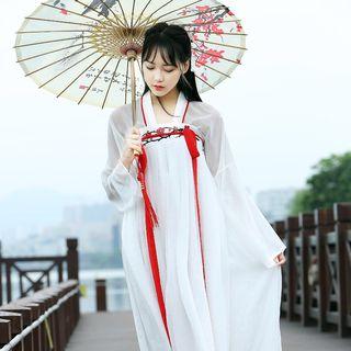 Cosplay Long-sleeve Midi Dress