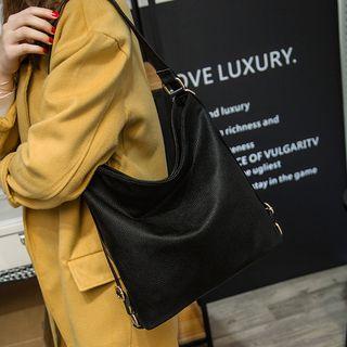 3-way Faux-leather Backpack