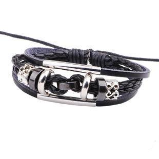 Embellished Leather Bracelet