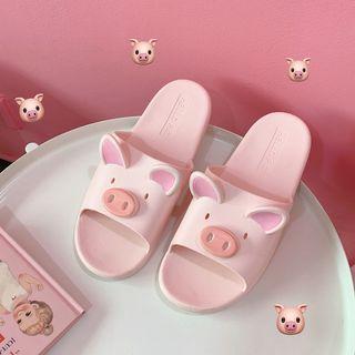 Couples Matching Pig Slippers