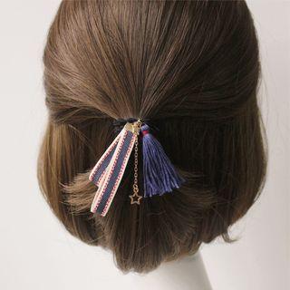Star Tasseled Hair Tie