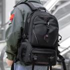 Buckled Lightweight Backpack Normal Edition - Black - L