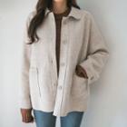 Collared Pocket-front Jacket