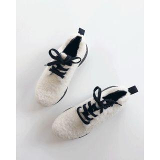 Sherpa Fleece Running Sneakers
