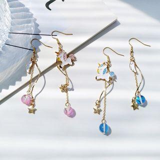 Non-matching Unicorn & Wing Dangle Earring