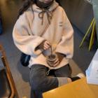 Fleece Turtleneck Hoodie