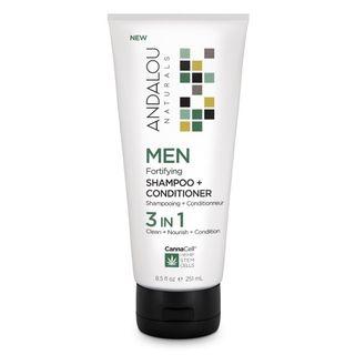 Andalou Naturals - Men Fortifying Shampoo + Conditioner 3 In 1, 8.5oz 8.5oz / 251ml