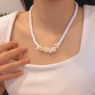 Soft Clay Choker Off-white - One Size