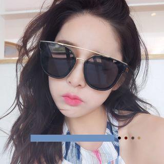 Brow Bar Colored Lens Sunglasses