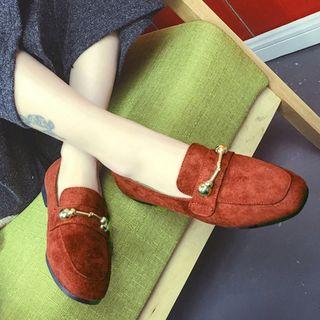 Chain Strap Loafers