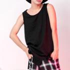 Asymmetric Hem Tank Top