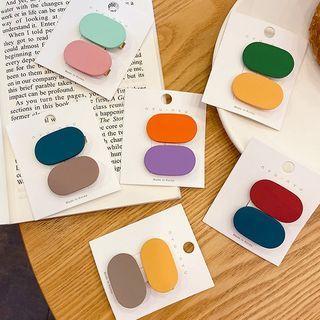 Matte Resin Hair Clip