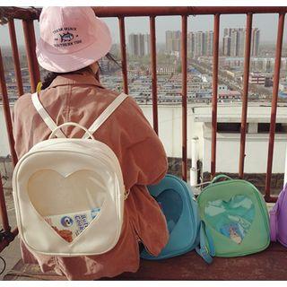 Heart Transparent Backpack