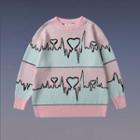 Heartbeat Pattern Sweater