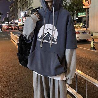 Hill Printed Hoodie