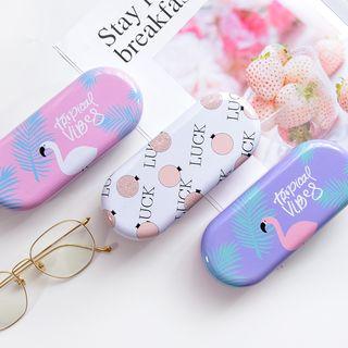 Printed Tinplate Eyeglasses Case