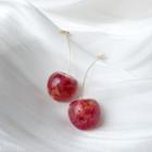 Dangle Cherry Earring 1 Pair - As Shown In Figure - One Size