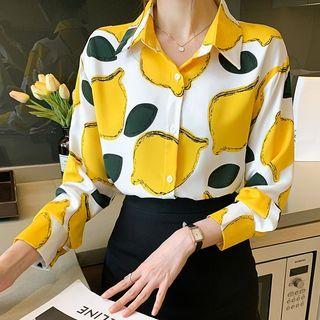 Lemon Print Shirt